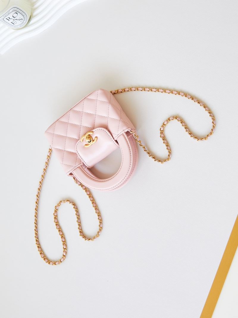 Ch**el top handle bags